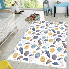 Eliana Home Dijital Baskı Yıkanabilir Kaymaz Taban Çocuk Halısı LNA4012