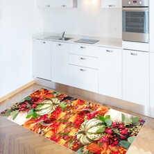 Eliana Home Dijital Baskı Yıkanabilir Kaymaz Taban Mutfak Halısı  LNA2072