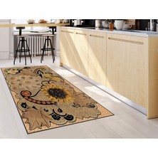 Eliana Home Dijital Baskı Yıkanabilir Kaymaz Taban Mutfak Halısı  LNA2035-SD338