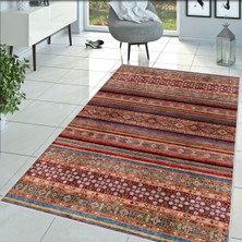 Eliana Home Dijital Baskı Yıkanabilir Kaymaz Taban Salon Halısı ve Yolluk LNA1391-HT649