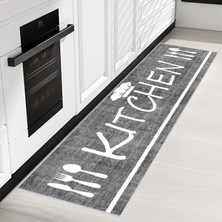 Eliana Home Dijital Baskı Yıkanabilir Kaymaz Taban Mutfak Halısı  LNA2029-SD305