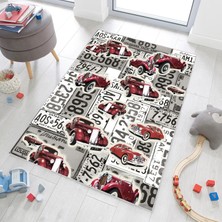 Eliana Home Dijital Baskı Yıkanabilir Kaymaz Taban Çocuk Halısı LNA4090-SM136