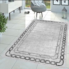 Eliana Home Dijital Baskı Yıkanabilir Kaymaz Taban Salon Halısı ve Yolluk LNA1376-HT900