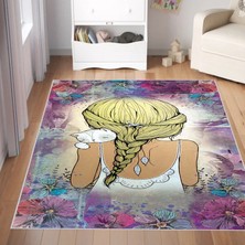 Eliana Home Dijital Baskı Yıkanabilir Kaymaz Taban Çocuk Halısı LNA4099-SD191