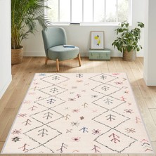 Eliana Home Dijital Baskı Yıkanabilir Kaymaz Taban Salon Halısı ve Yolluk LNA1214