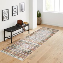 Eliana Home Dijital Baskı Yıkanabilir Kaymaz Taban Salon Halısı ve Yolluk LNA0206-SD230