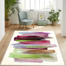 Eliana Home Dijital Baskı Yıkanabilir Kaymaz Taban Salon Halısı ve Yolluk LNA1136