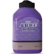 Artdeco Akrilik Boya 500 ml Mor 3608 /