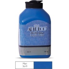 Artdeco 500ML 3610 Mavi Akrilik Boya