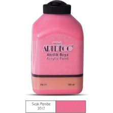 Artdeco 500ML 3017 Sıcak Pembe Akrilik Boya
