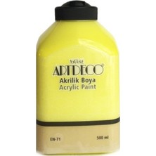 Artdeco 500ML 3627 Limon Sarı Akrilik Boya