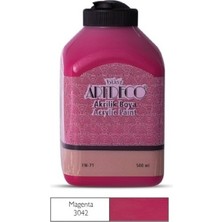 Artdeco 500ML 3042 Magenta Akrilik Boya