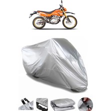 Motoran Cross XV-250  Gri Motosiklet Brandası Premium Kalite