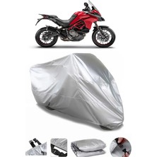 Ducati Multistrada 950 S  Gri Motosiklet Brandası Premium Kalite