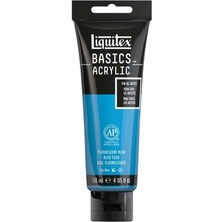 Liquitex Basics Akrilik Boya 118 ml Fluorescent Blue 984