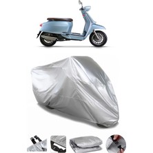 Lambretta V200 Special  Gri Motosiklet Brandası Premium Kalite
