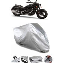 Suzuki Vz 800 Intruder M800  Gri Motosiklet Brandası Premium Kalite