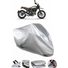 Autolion Ducati Scrambler Urban Enduro  Gri Motosiklet Brandası Premium Kalite