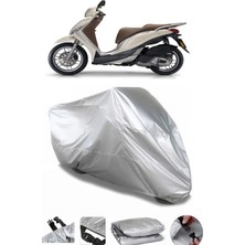 Autolion Piaggio Medley S 150  Gri Motosiklet Brandası Premium Kalite