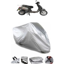 Stmax Milan 50  Gri Motosiklet Brandası Premium Kalite