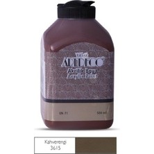 Artdeco 500ML 3615 Kahverengi Akrilik Boya