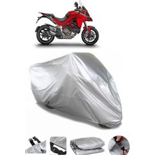 Ducati Multistrada 1200  Gri Motosiklet Brandası Premium Kalite