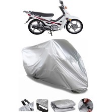 Rmg Moto Gusto Spyder 100  Gri Motosiklet Brandası Premium Kalite