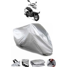 Yuki Active 50  Gri Motosiklet Brandası Premium Kalite