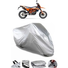 Ktm 690 Smc R  Gri Motosiklet Brandası Premium Kalite