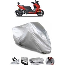 Yuki Huracan TR250T  Gri Motosiklet Brandası Premium Kalite