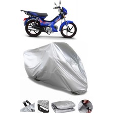 Autolion Kuba Runner 50  Gri Motosiklet Brandası Premium Kalite