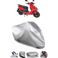 Kanuni Nev 50  Gri Motosiklet Brandası Premium Kalite