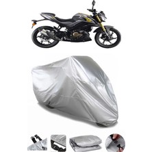 Qj Srk 125 S  Gri Motosiklet Brandası Premium Kalite
