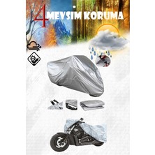 Honda Goldwing Gl 1800 Dct  Gri Motosiklet Brandası Premium Kalite