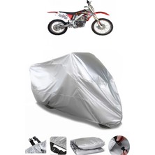 Apachi 4V Cross  Gri Motosiklet Brandası Premium Kalite