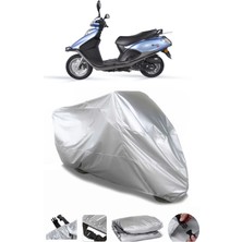 Arora Vesta 50  Gri Motosiklet Brandası Premium Kalite