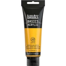 Liquitex Basics Akrilik Boya 118 ml Cadmium Yellow Deep Hue 163