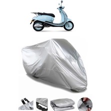 Yuki Margherita 50  Gri Motosiklet Brandası Premium Kalite