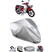 Autolion Rmg Moto Gusto R 100  Gri Motosiklet Brandası Premium Kalite