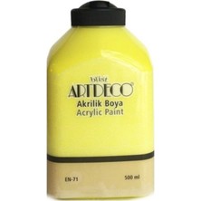 Artdeco 500ML 3627 Limon Sarı Akrilik Boya