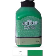 Artdeco 500ML 3612 Yeşil Akrilik Boya
