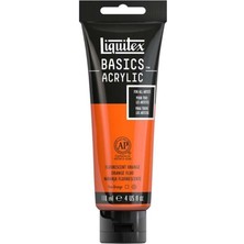 Liquitex Basics Akrilik Boya 118 ml Fluorescent Orange 982