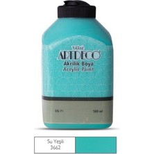 Artdeco 500ML 3662 Su Yeşili Akrilik Boya