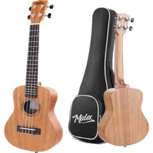 Midex TN-26MC Set Maun Tenör Ukulele (Softcase Tuner Capo Metod Nota Sticker Askı Pena)