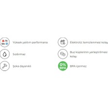 Les Artistes Paris Isı Yalıtımlı Kutu Çelik Termos Matara  280ML Polar