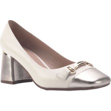 Nine West Behna 3fx Krem Kadın Topuklu Ayakkabı