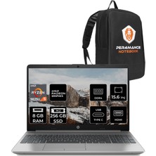 HP 255 G9 AMD Ryzen 5 5625U 8GB 256GB SSD 15.6" FHD FDOS Taşınabilir Bilgisayar & PER4 Çanta 6Q8N1ES169