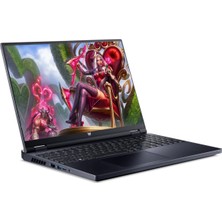 Acer Predator Helios 16 Intel Core I7 13700HX 24GB 1tb SSD RTX4060/8GB 165HZ 16'' Qhd+ Fdos Taşınabilir Bilgisayar NH.QJQEY.001 & Per4 Çanta NHQJQEYP313