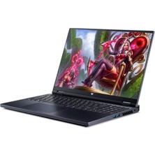 Acer Predator Helios 16 Intel Core I7 13700HX 32GB 1tb SSD RTX4060/8GB 165HZ 16'' Qhd+ W11P Taşınabilir Bilgisayar NH.QJQEY.001 & Per4 Çanta NHQJQEYP398