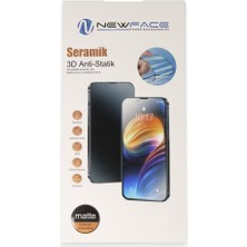 CLZ942 Samsung Galaxy A12 3D Antistatik Mat Seramik Nano Ekran Koruyucu - Ürün Rengi : Siyah